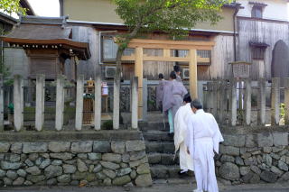 石上神宮 恵比須神社鳥居新築 竣工